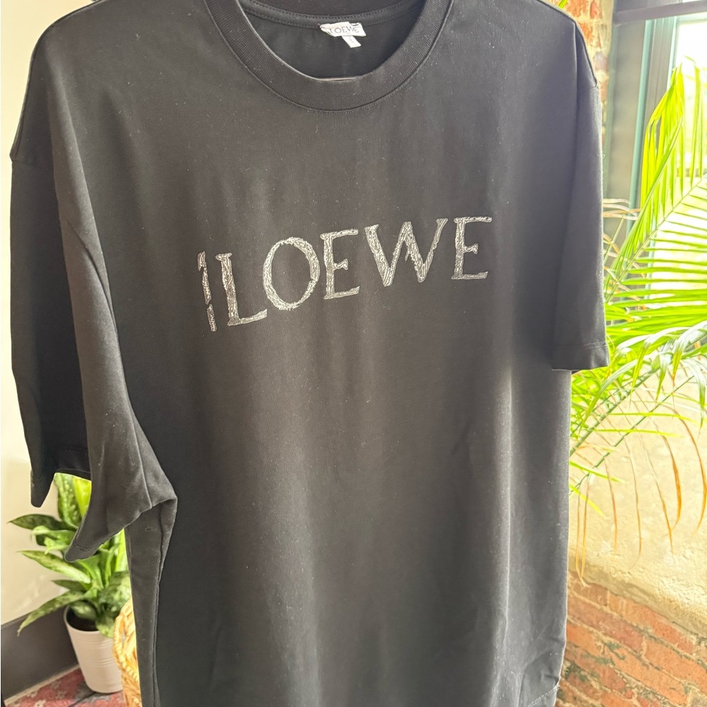 Loewe Charcoal Logo Tee